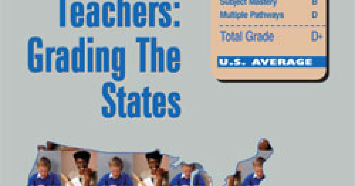 The Quest For Better Teachers: Grading The States | The Thomas B ...