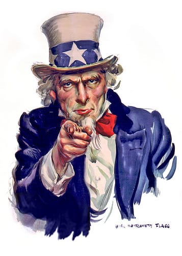 Uncle Sam I Want You - Poster Illustration