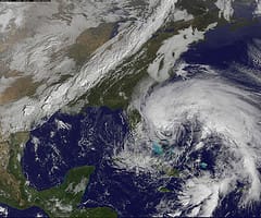 NASA Sees Hurricane Sandy as the 