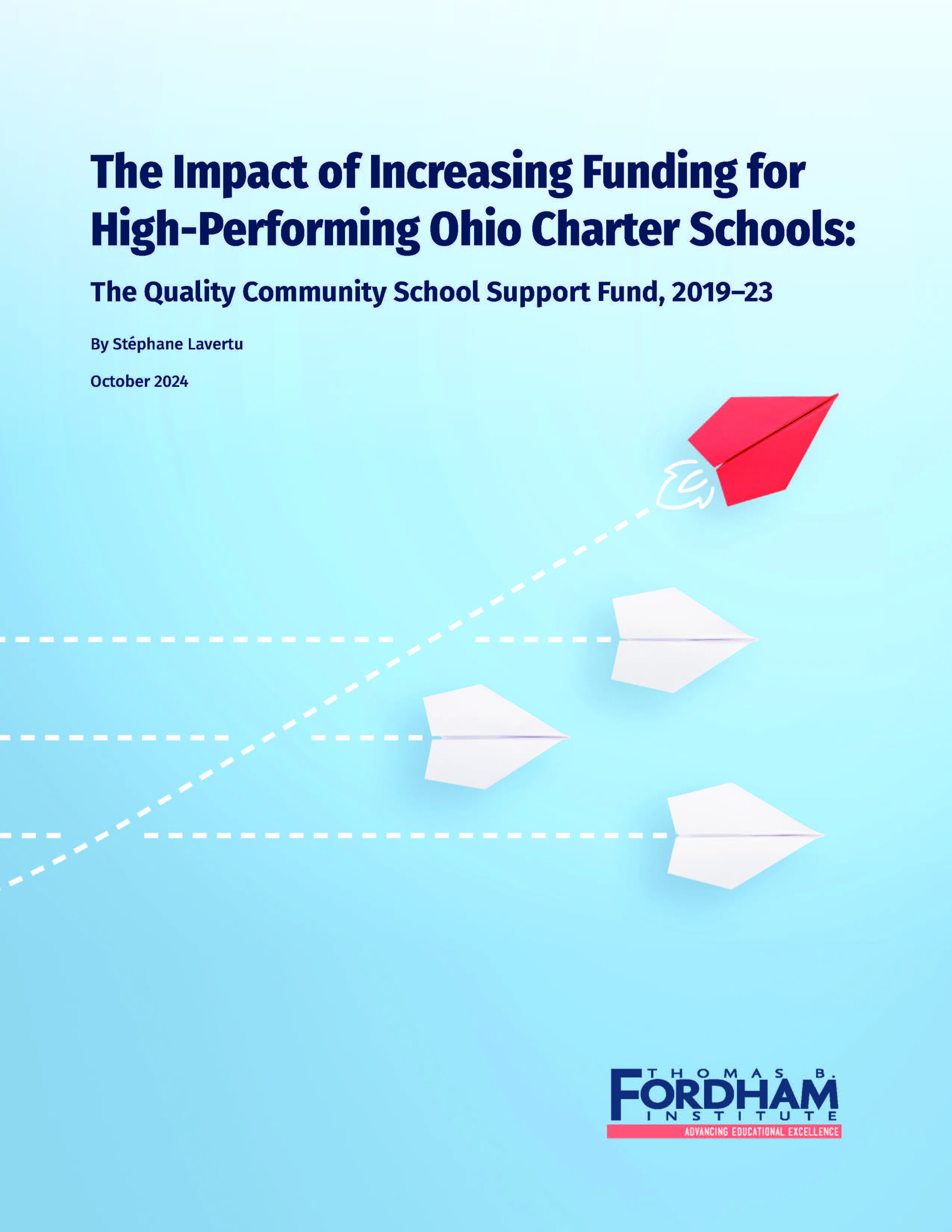 Impact of Increasing Funding for High-Performing charters report cover