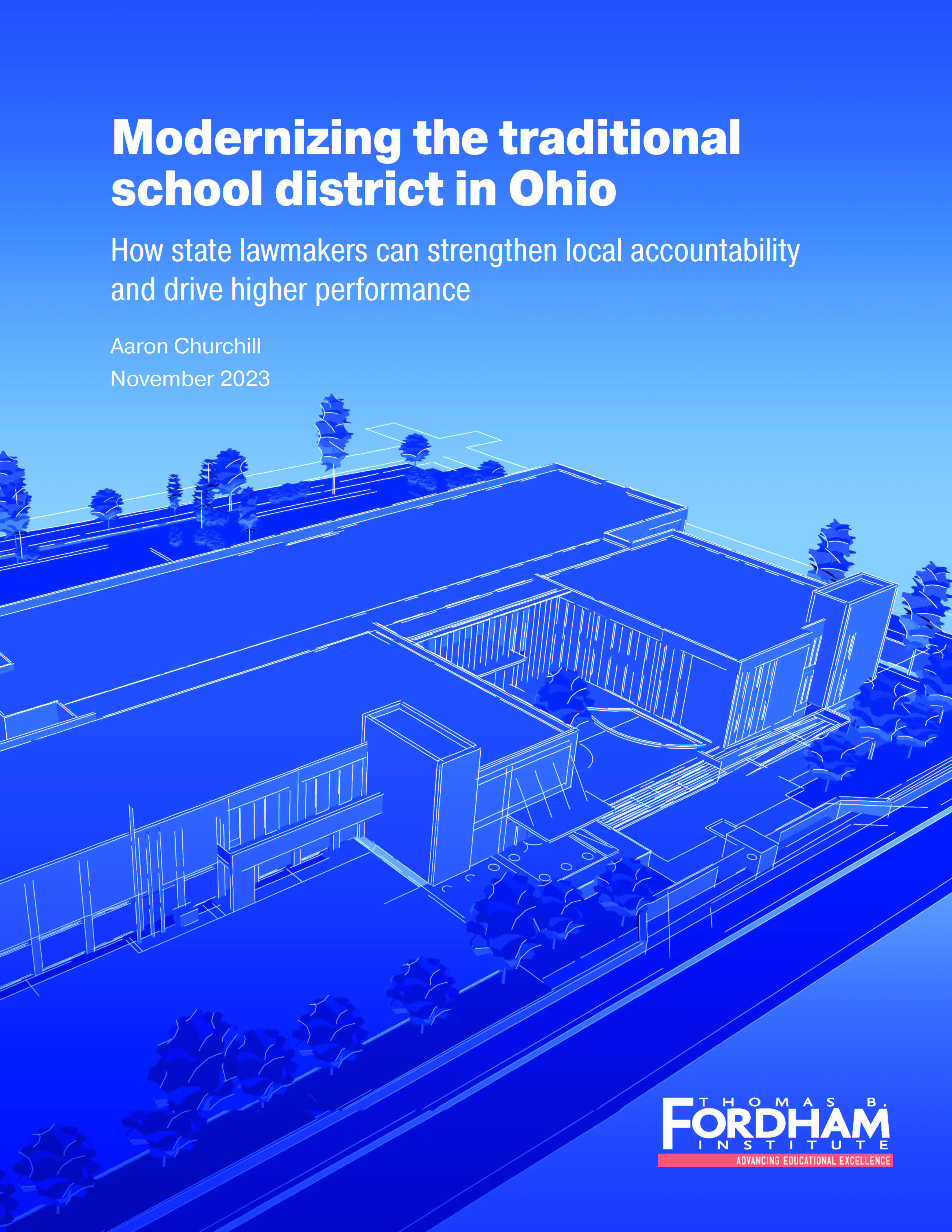 Modernizing the traditional school district in Ohio cover