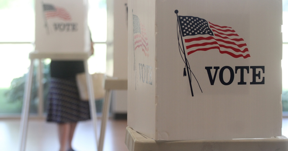 Voting booth