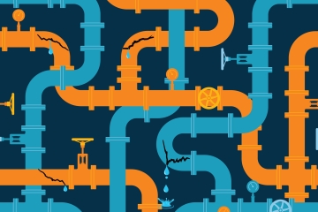 broken pipes