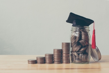 Coins in a jar