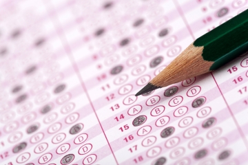 Standardized test in school