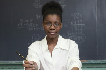Black school teacher