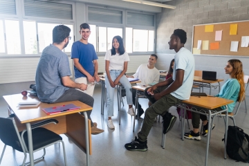 College class discussion