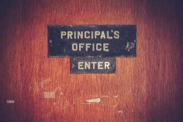 Principal's door