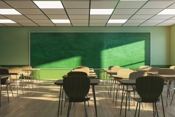 Empty classroom