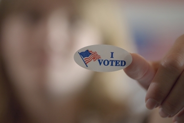 I voted sticker
