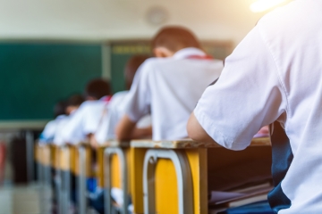 Students testing