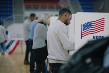 Voting booths