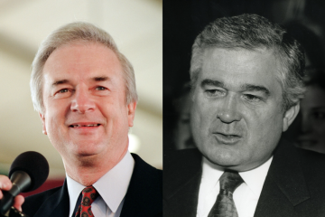 Jim Hunt and Lou Gerstner
