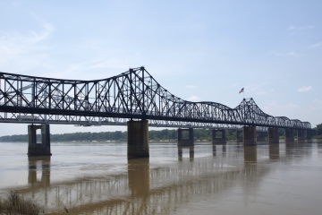Mississippi river bridge