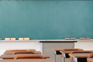 Empty classrooms