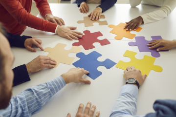 Moving puzzle pieces