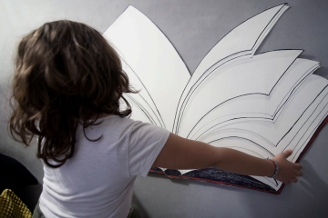 Student and book
