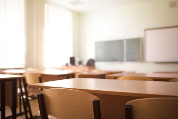Empty classroom