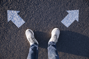 Fork in the road