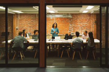 Office meeting