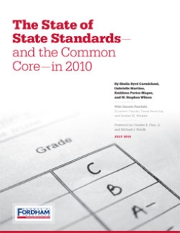 The State Of State Standards—and The Common Core—in 2010