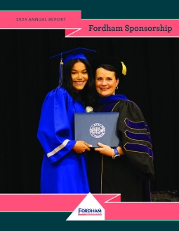 2024 Fordham Sponsorship Annual Report cover