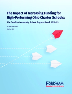 Impact of Increasing Funding for High-Performing charters report cover