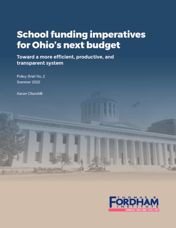 Policy Brief 2 school funding imperatives COVER