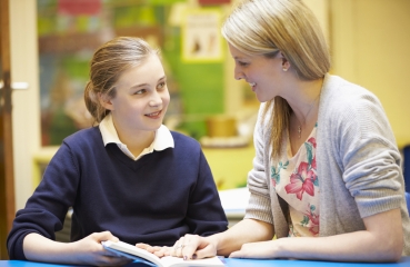 Tutor and student