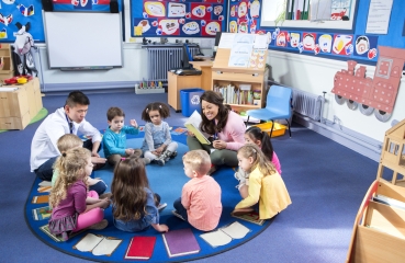 Preschool classroom