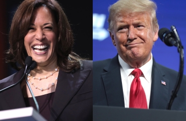 Kamala Harris and Donald Trump