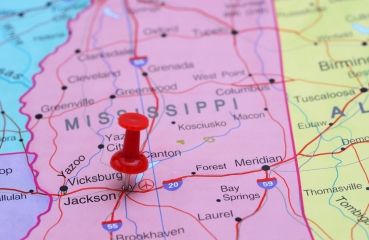 Mississippi map