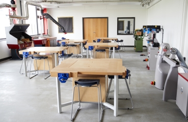 Career-technical education classroom