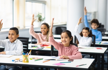 kids in classroom