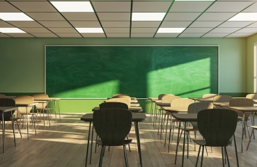 Empty classroom