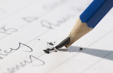 Broken pencil