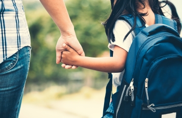 Child with parent
