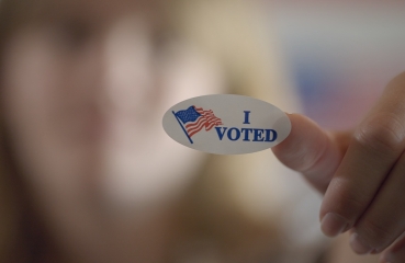 I voted sticker