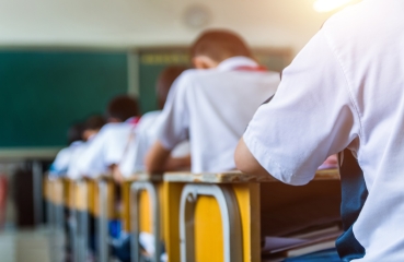 Students testing