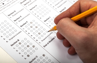 Standardized test in school