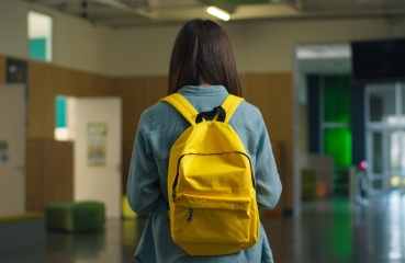 Student at school