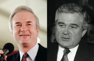 Jim Hunt and Lou Gerstner