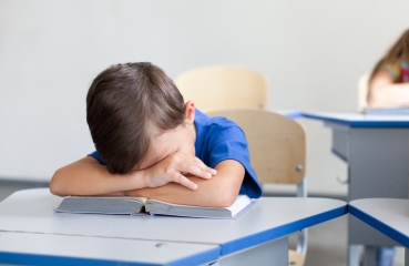 Student frustrated reading