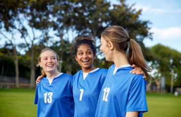 School soccer team