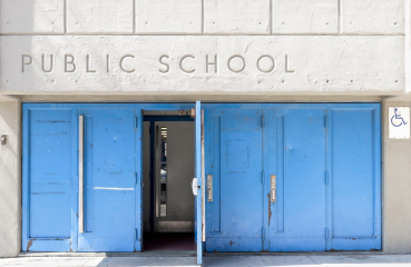 School entrance