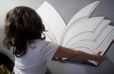 Student and book