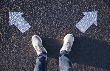 Fork in the road