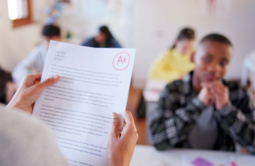 School paper grade