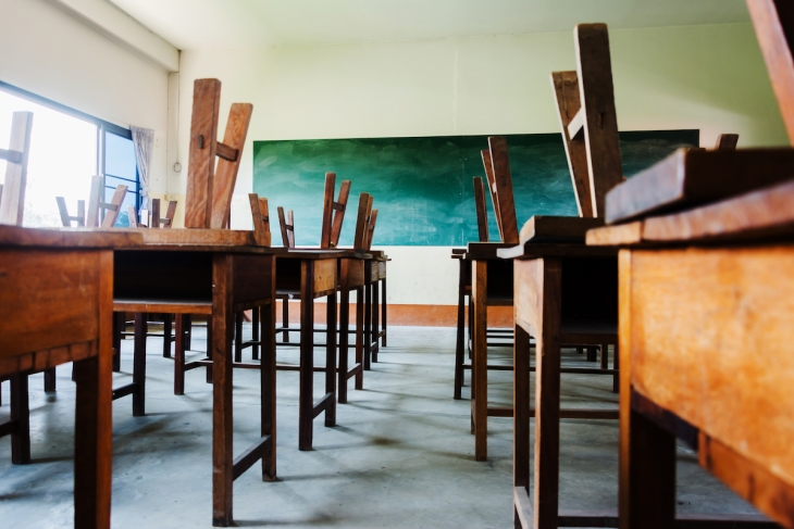 closed classroom