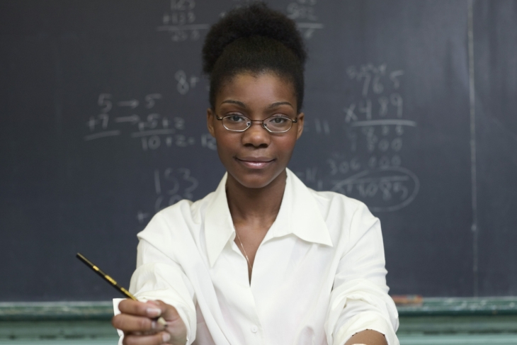 Black school teacher